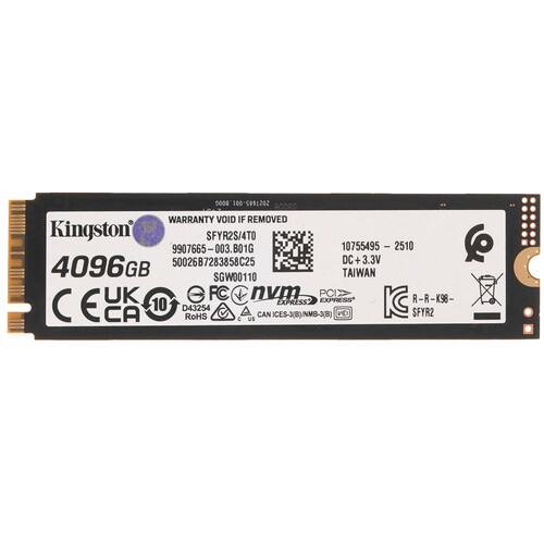 Купить 4096 ГБ M.2 NVMe накопитель Kingston FURY Renegade G5  5628977. Характеристики, отзывы и цены в Донецке