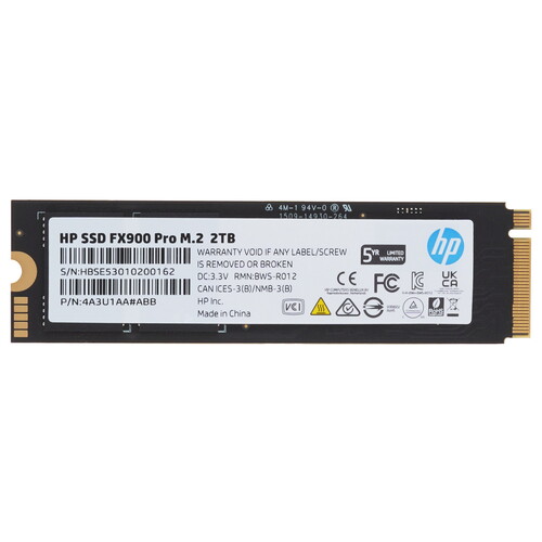 Купить 2000 ГБ M.2 NVMe накопитель HP FX900 Pro  5408156. Характеристики, отзывы и цены в Донецке