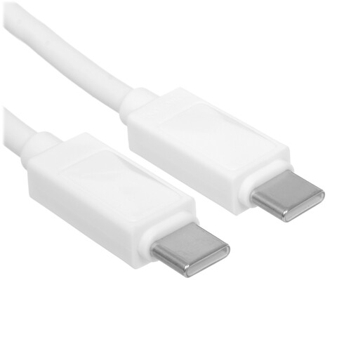 Купить Кабель круглый Borofone USB Type-C - USB Type-C белый 1 м  9238049. Характеристики, отзывы и цены в Донецке
