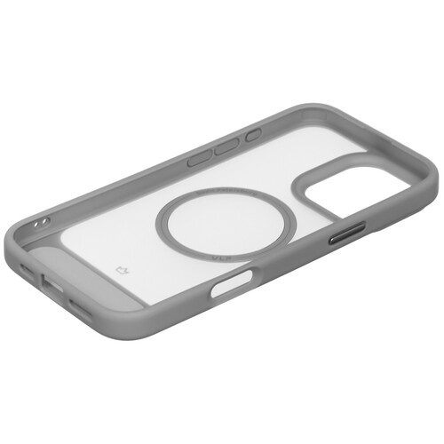 Купить Накладка  VLP Reels Case для Apple iPhone 16 Pro Max серый/прозрачный  5487084. Характеристики, отзывы и цены в Донецке