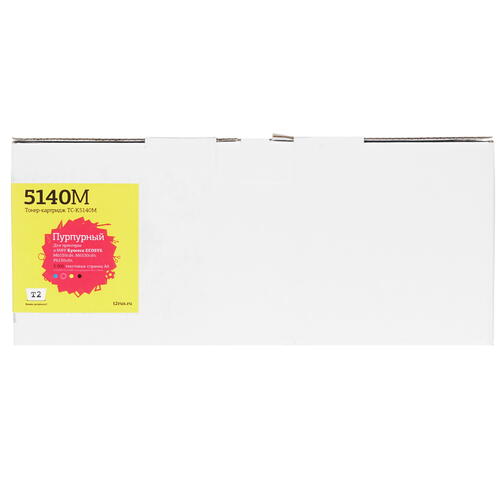 Купить Тонер-картридж лазерный T2 TC-K5140C пурпурный  8190013. Характеристики, отзывы и цены в Донецке