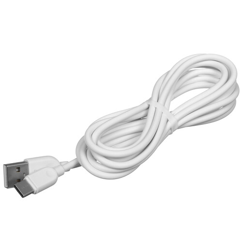 Купить Кабель круглый Borofone USB Type-C - USB 2.0 Type-A белый 2 м  5459943. Характеристики, отзывы и цены в Донецке