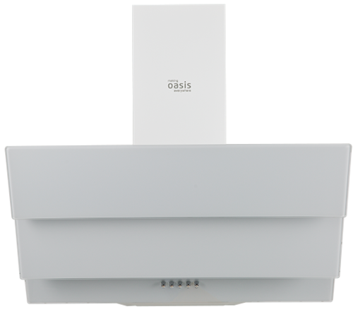Купить Вытяжка наклонная Oasis NS-60W (FR) белый/белый  8198297. Характеристики, отзывы и цены в Донецке