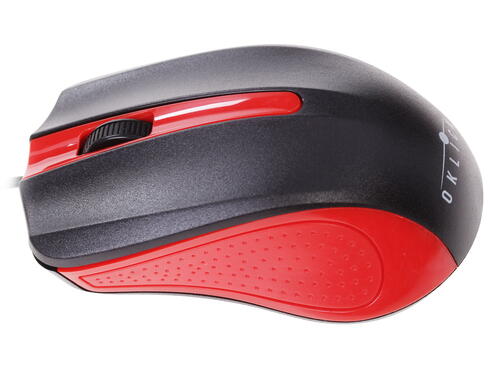 Купить Мышь проводная Oklick 225M красный  1038131. Характеристики, отзывы и цены в Донецке