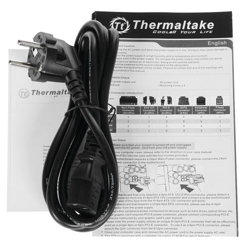 Купить Блок питания Thermaltake Smart BX1 550W  1341209. Характеристики, отзывы и цены в Донецке