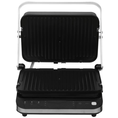 Купить Гриль Kitfort КТ-1682 серебристый  9938606. Характеристики, отзывы и цены в Донецке