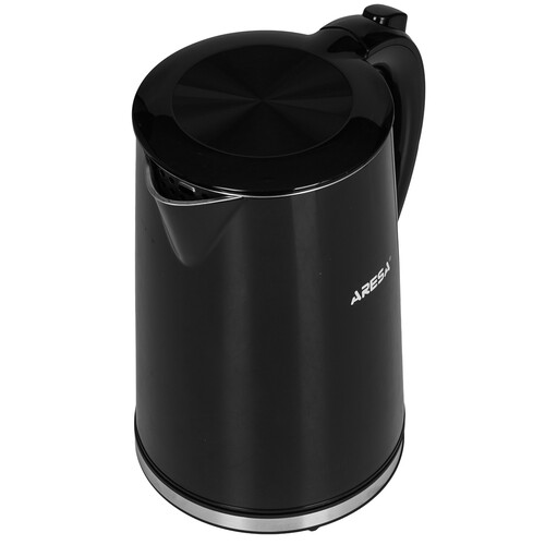 Купить Электрочайник Aresa AR-3492 черный  9300210. Характеристики, отзывы и цены в Донецке