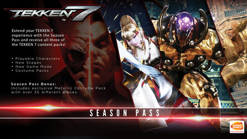Купить Дополнение для игры Tekken 7 - Season Pass (Steam)  5484272. Характеристики, отзывы и цены в Донецке