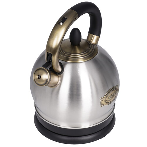 Купить Электрочайник Kaiser WK 2000 R серебристый  9303181. Характеристики, отзывы и цены в Донецке