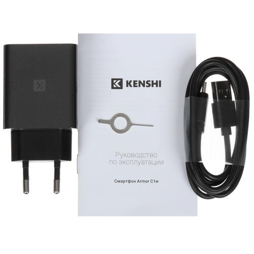 Купить 6.52" Смартфон KENSHI Armor C1w 64 ГБ черный  9045616. Характеристики, отзывы и цены в Донецке