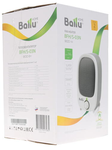 Купить Тепловентилятор Ballu BFH/S-03N  1156204. Характеристики, отзывы и цены в Донецке