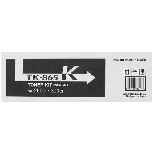 Купить Картридж лазерный Kyocera TK-865К черный, с чипом  0134370. Характеристики, отзывы и цены в Донецке