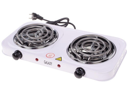 Купить Плита компактная электрическая Galaxy GL3004 белый  1028608. Характеристики, отзывы и цены в Донецке