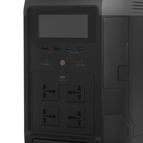Купить Портативная зарядная станция EcoFlow DELTA Pro черный  5414499. Характеристики, отзывы и цены в Донецке