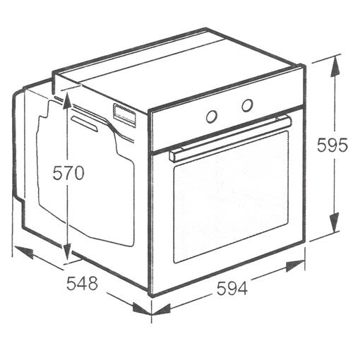 Купить Электрический духовой шкаф Bosch Serie 6 HIJ517YS0R серебристый  4801431. Характеристики, отзывы и цены в Донецке