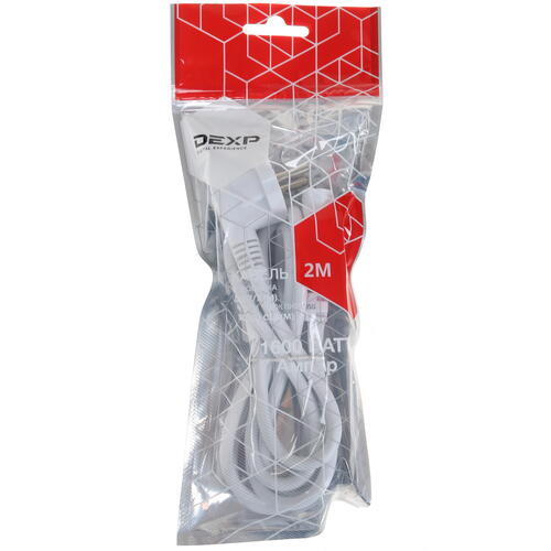 Купить Кабель питания DEXP IEC 320 C13 - CEE 7/7  1267204. Характеристики, отзывы и цены в Донецке