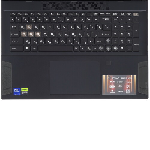 Купить 18" Ноутбук MSI Stealth 18 HX AI A2XWJG черный  5613300. Характеристики, отзывы и цены в Донецке