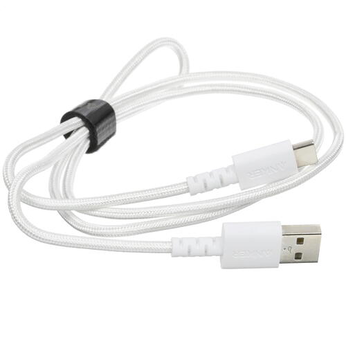 Купить Кабель круглый Anker USB Type-C - USB 2.0 Type-A белый 0.9 м  5091318. Характеристики, отзывы и цены в Донецке