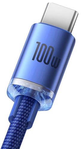 Купить Кабель круглый Baseus USB Type-C - USB 2.0 Type-A синий 1.2 м  9167057. Характеристики, отзывы и цены в Донецке