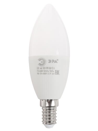 Купить Лампа светодиодная ЭРА LED smd B35-9w-840-E14  1184456. Характеристики, отзывы и цены в Донецке