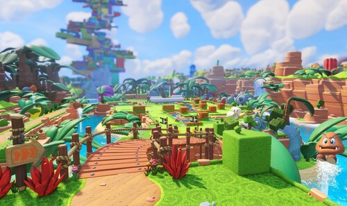 Купить Игра Mario + Rabbids: Kingdom Battle (Switch)  5484008. Характеристики, отзывы и цены в Донецке