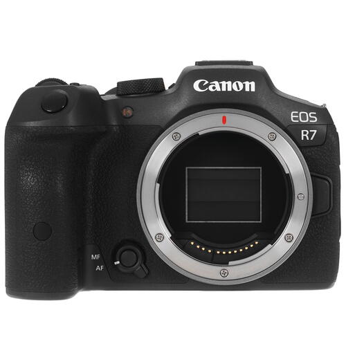 Купить Беззеркальный фотоаппарат Canon EOS R7 Body черный  5063974. Характеристики, отзывы и цены в Донецке