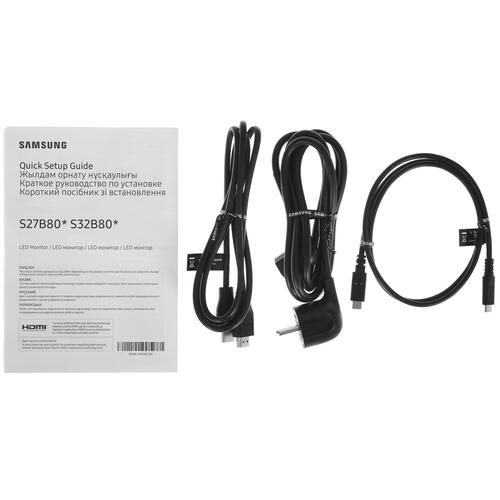 Купить 32" Монитор Samsung ViewFinity S8 S80PB S32B800PXI черный  5080014. Характеристики, отзывы и цены в Донецке