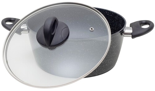 Купить Кастрюля MoulinVilla Titan Urban TMCS-24-I 3.9 л 24 см черный  9198473. Характеристики, отзывы и цены в Донецке