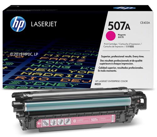 Купить Картридж лазерный HP 507A (CE403A) пурпурный, с чипом  0158342. Характеристики, отзывы и цены в Донецке