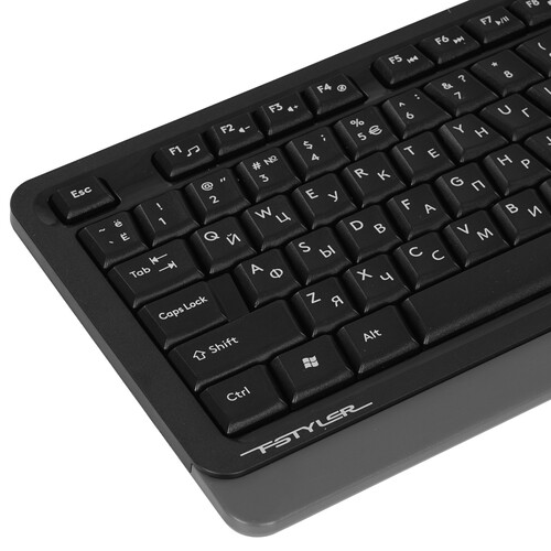 Купить Клавиатура+мышь беспроводная   A4Tech Fstyler FGS1035Q серый  9188921. Характеристики, отзывы и цены в Донецке