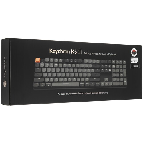 Купить Клавиатура проводная + беспроводная Keychron K5 Version 2  9289563. Характеристики, отзывы и цены в Донецке