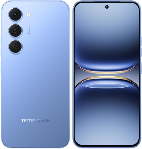 Купить 6.78" Смартфон Tecno SPARK 40 Pro 128 ГБ голубой  5633205. Характеристики, отзывы и цены в Донецке