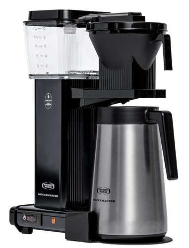 Купить Кофеварка капельная Moccamaster KBGT 741/KBGT 79323 черный  9076826. Характеристики, отзывы и цены в Донецке