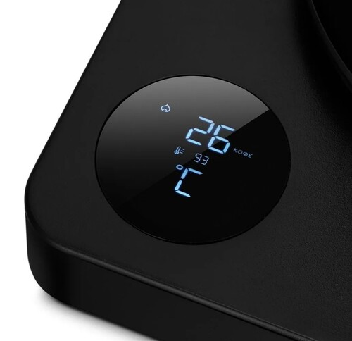 Купить Электрочайник для кофе Kitfort КТ-6726 черный  9186319. Характеристики, отзывы и цены в Донецке