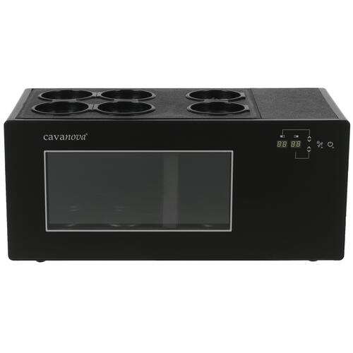 Купить Винный шкаф Cavanova OW6CD черный  8192694. Характеристики, отзывы и цены в Донецке