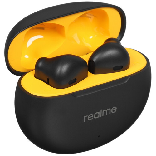 Купить Наушники TWS Realme Buds T01 черный 2024  5482423. Характеристики, отзывы и цены в Донецке