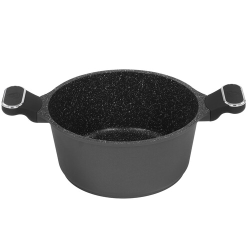 Купить Кастрюля BY COLLECTION 846-587 4.3 л 24 см черный  9195508. Характеристики, отзывы и цены в Донецке