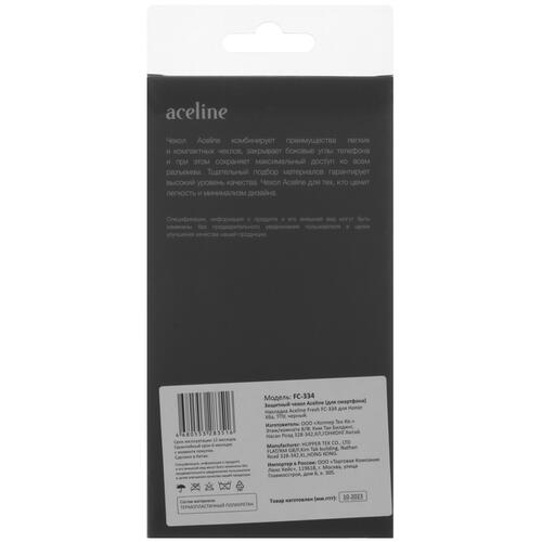 Купить Накладка  Aceline Fresh для HONOR X6a черный  5431493. Характеристики, отзывы и цены в Донецке