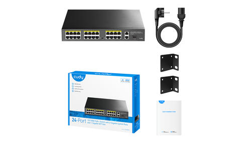 Купить Коммутатор Cudy FS1026PS1  9046058. Характеристики, отзывы и цены в Донецке