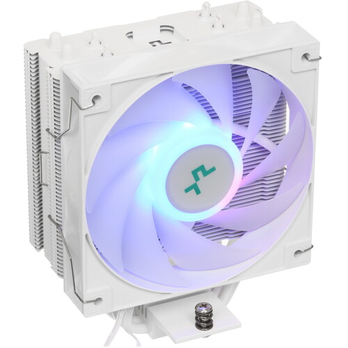 Купить Кулер для процессора DEEPCOOL AG400 WH ARGB [R-AG400-BKANMC-G-2]  5453826. Характеристики, отзывы и цены в Донецке