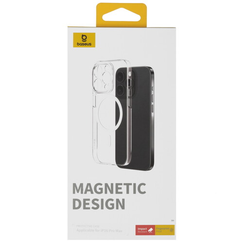 Купить Накладка  Baseus Crystal Series для Apple iPhone 16 Pro Max прозрачный  5623943. Характеристики, отзывы и цены в Донецке