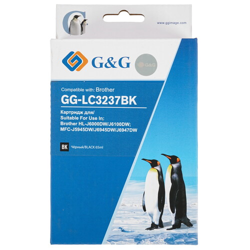 Купить Картридж G&G GG-LC3237BK черный  9020530. Характеристики, отзывы и цены в Донецке