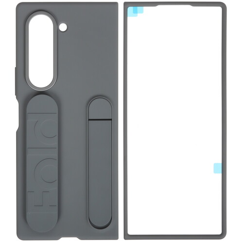 Купить Накладка  Samsung Silicone Case для Samsung Galaxy Z Fold6 серый  5472504. Характеристики, отзывы и цены в Донецке
