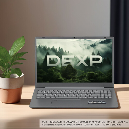 Купить 15.6" Ноутбук DEXP Atlas A15-I3W400 серебристый  9111265. Характеристики, отзывы и цены в Донецке
