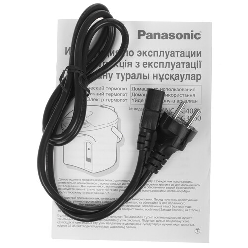 Купить Термопот Panasonic NC-EG4000WTS белый  7959408. Характеристики, отзывы и цены в Донецке