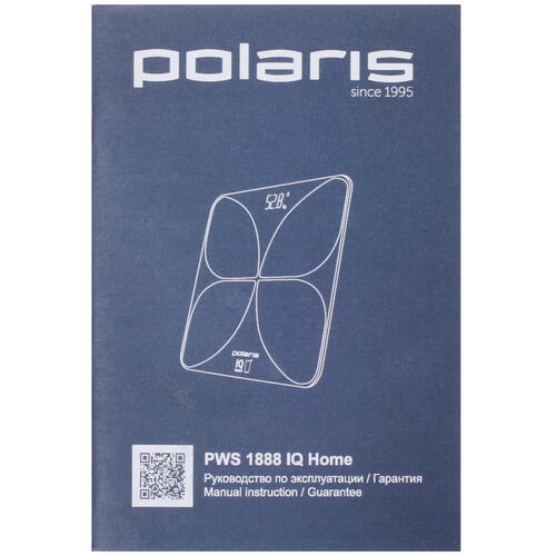 Купить Весы Polaris  PWS 1888 IQ Home белый, серебристый  9001642. Характеристики, отзывы и цены в Донецке