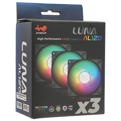 Купить Комплект вентиляторов InWin LUNA AL120  5615540. Характеристики, отзывы и цены в Донецке