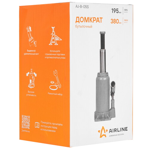 Купить Домкрат Airline AJ-B-05S  9103023. Характеристики, отзывы и цены в Донецке