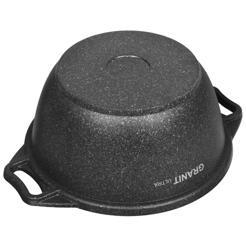 Купить Кастрюля Kukmara Granit Ultra кго22а 2 л 22 см серый  4841268. Характеристики, отзывы и цены в Донецке