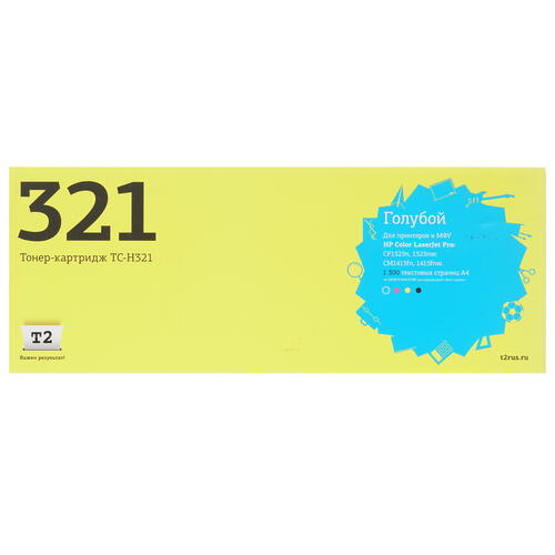 Купить Картридж лазерный T2 TC-H321 голубой, с чипом  7939557. Характеристики, отзывы и цены в Донецке